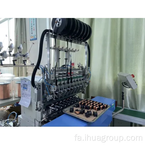 1.0MH 0.2A سلف سیم پیچ هوا از طریق سوراخ